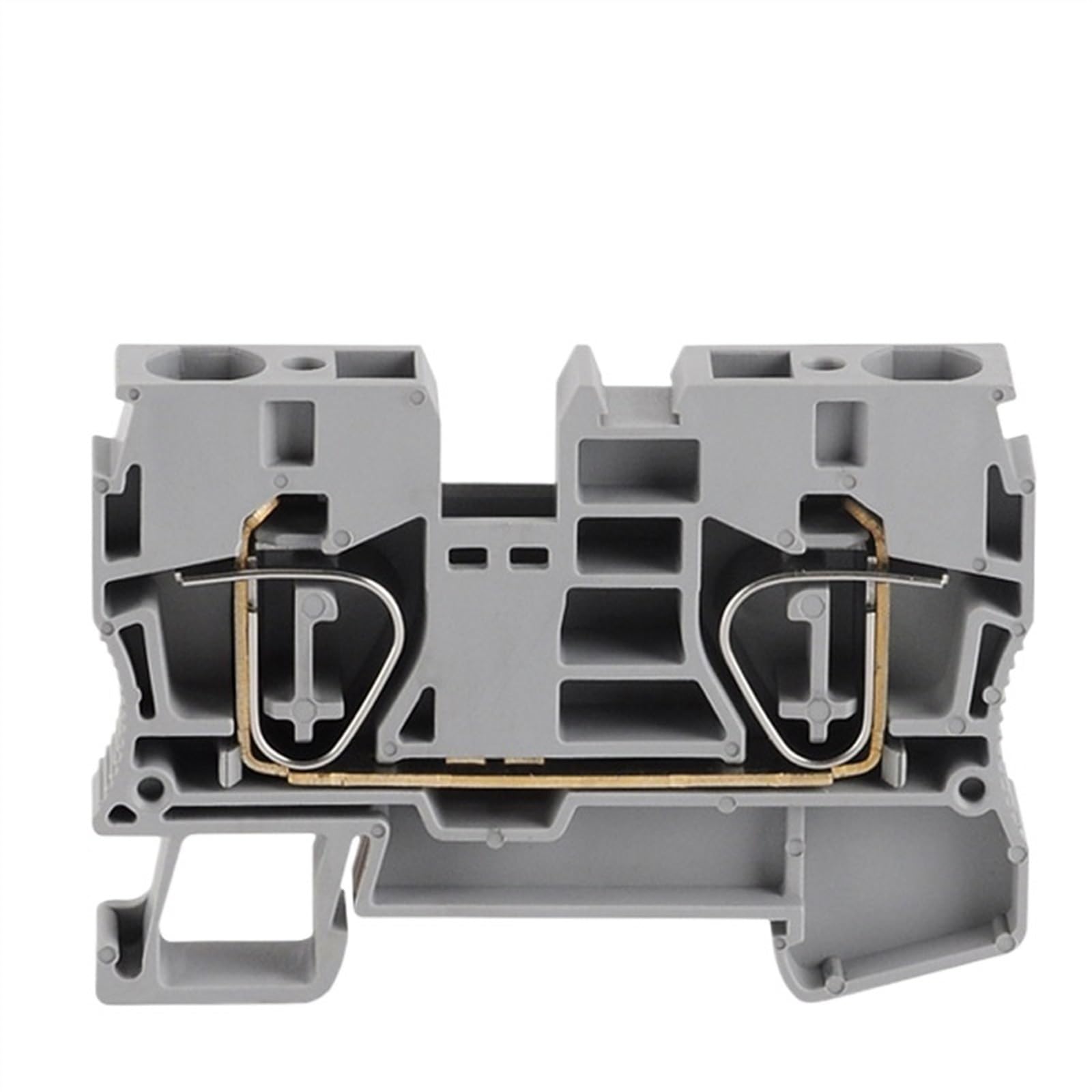 Connecteur de bornier à ressort ST-10 Rail Din, câble sans vis en cuivre 600V 65A 10 mm2 1 pièce