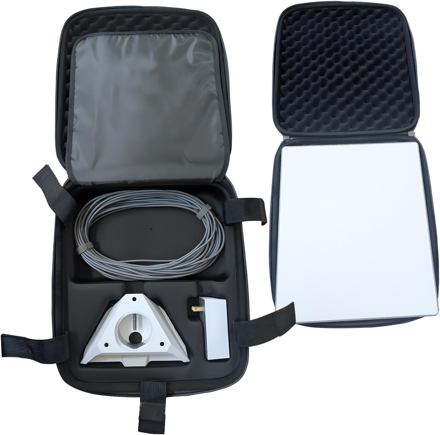 Lightweight Carrying for Starlink Mini Case Travel Backpack Bag, Waterproof Shockproof Portable EVA Handle Shoulder Kit Outdoor, Fits the Antenna, Cable and Power Accessories - Image 2