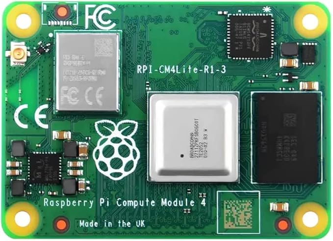 Amazon.com: Raspberry Pi Compute Module 4 8GB RAM eMMC 0GB (Lite ...