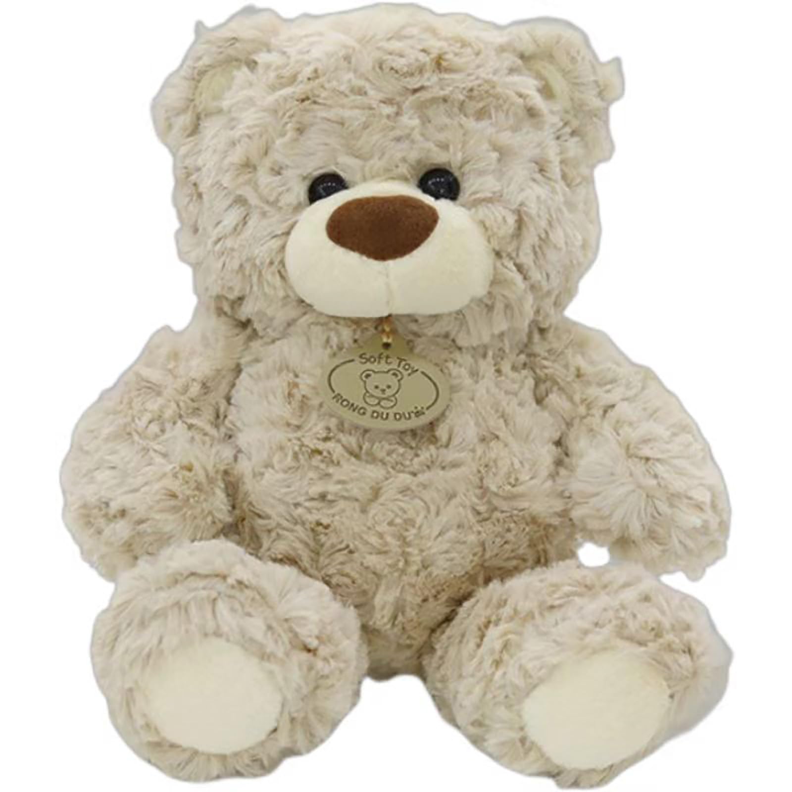 Teddy Bear Plush Toy, 12inches Teddy Bear Stuffed Animal Birthday for Kids Girl Friends (Light Brown)