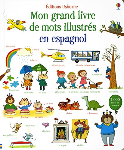 Télécharger Mon grand livre de mots illustrés en espagnol Gratuit