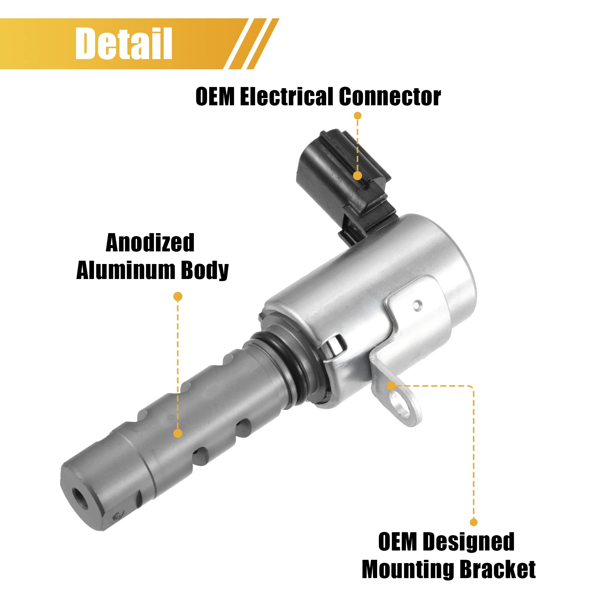 オートスチーム 15330-46011 GENUINE OEM CAM VARIABLE VALVE TIMING SOLENOID