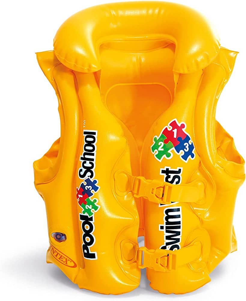 Toyshine Adjustable Deluxe Float Inflatable Swim Vest Jacket for Kids - Mix Color (B0BYVKBWSG) Amazon Price History, Amazon Price Tracker