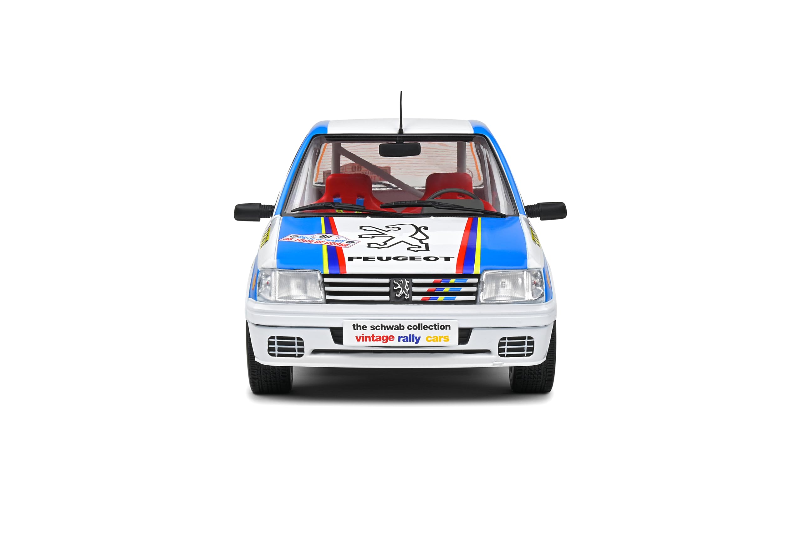 Modèle réduit Peugeot - 205 1.9 Rally Schwab Collection 1990 1/18