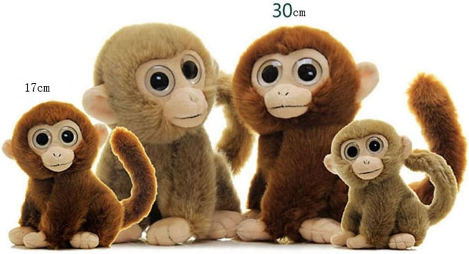 Amazon.co.jp: 猿 サル ぬいぐるみ リアル 抱き枕 小さいサイズ 誕生日