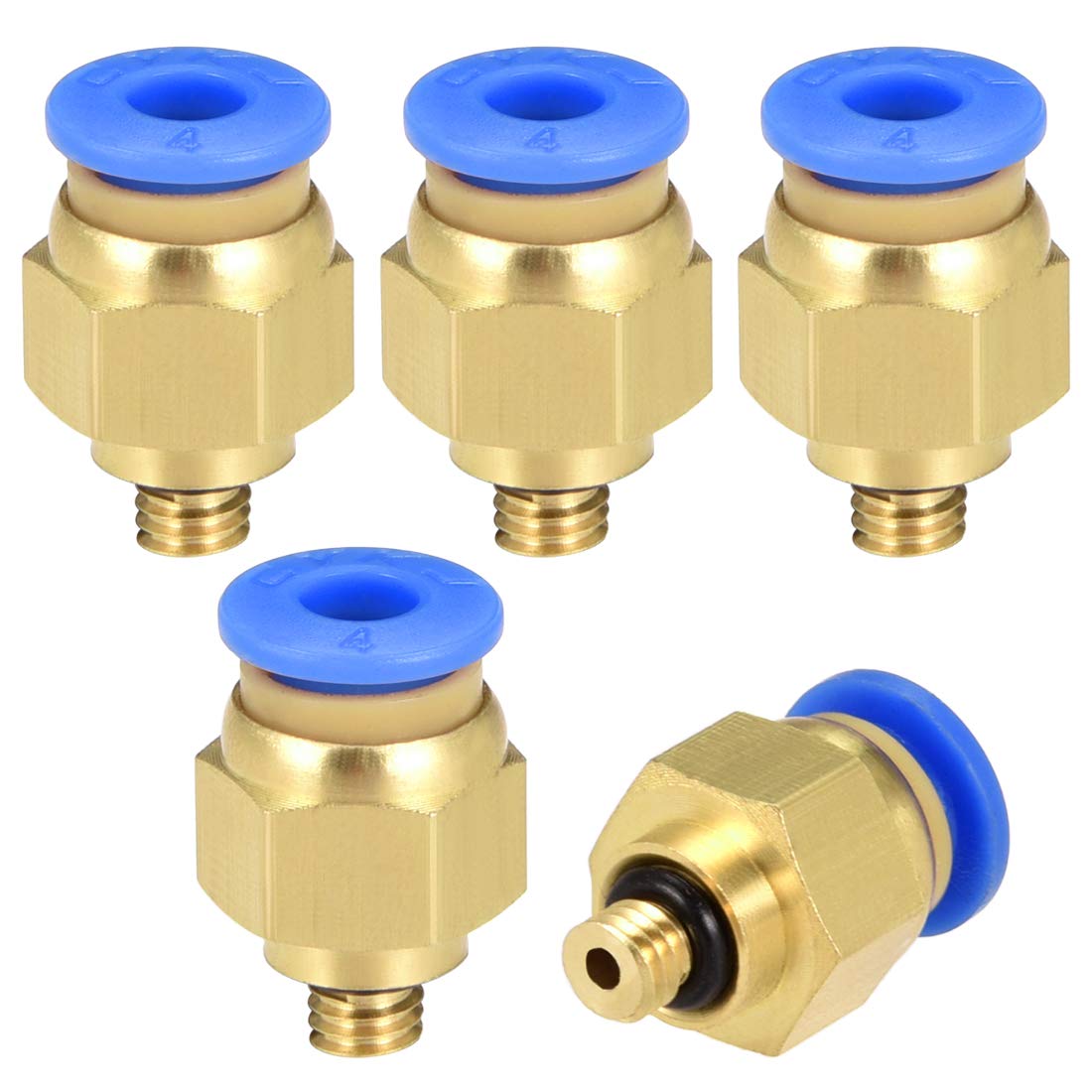 Raccord pneumatique pour stopper les fuites d'air connecteur droit mâle