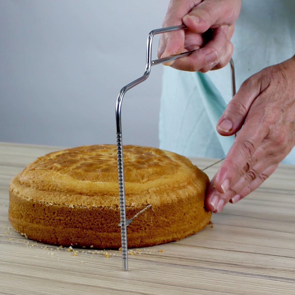 PME 18-inch Cake Leveler, Silver