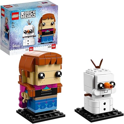 Miniatura 5 de LEGO BrickHeadz Anna & Olaf - Kit de construcción, multicolor