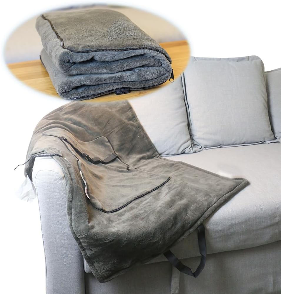 Electric Heated Blanket Throw Washable Warm Blanket Queen Heated Cushion Thick Soft