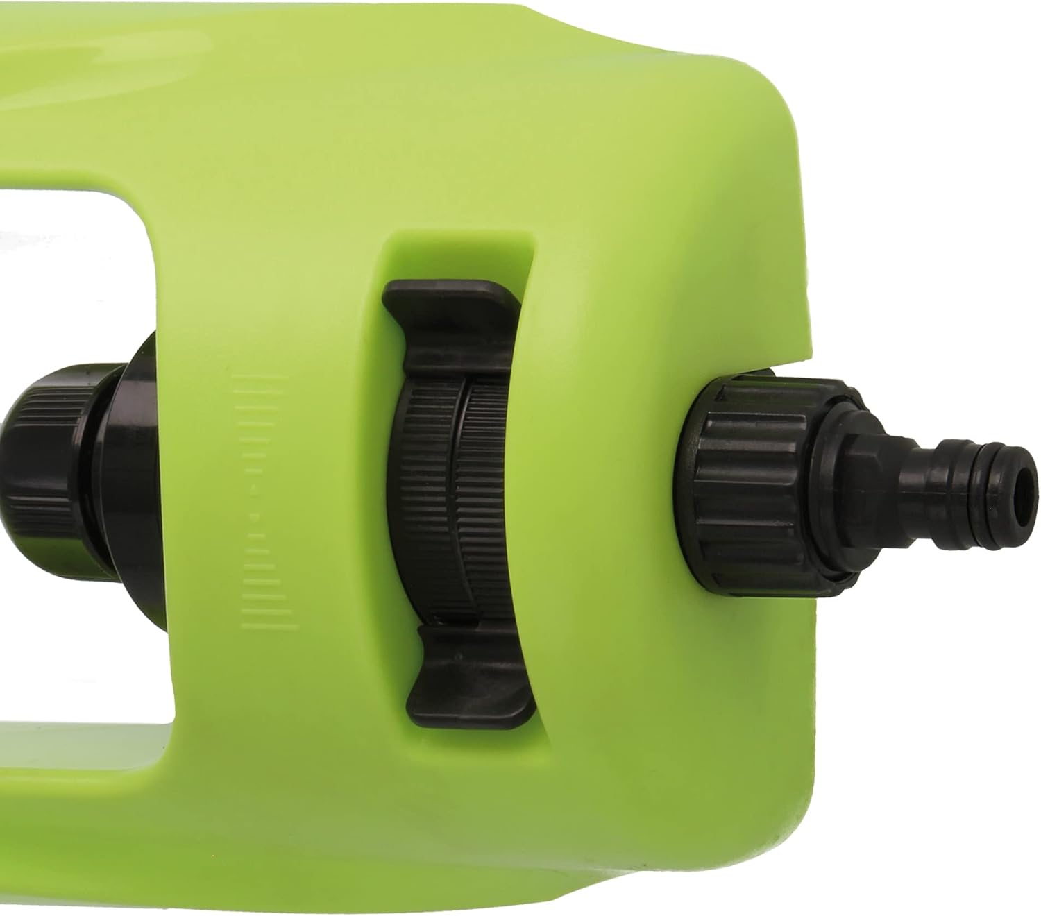 Amig - Swingarm Sprinkler | 400 x 145 mm | Quick & Easy Connector | Watering Area Up To 176 m² | ABS Plastic | Pistachio Green And Black