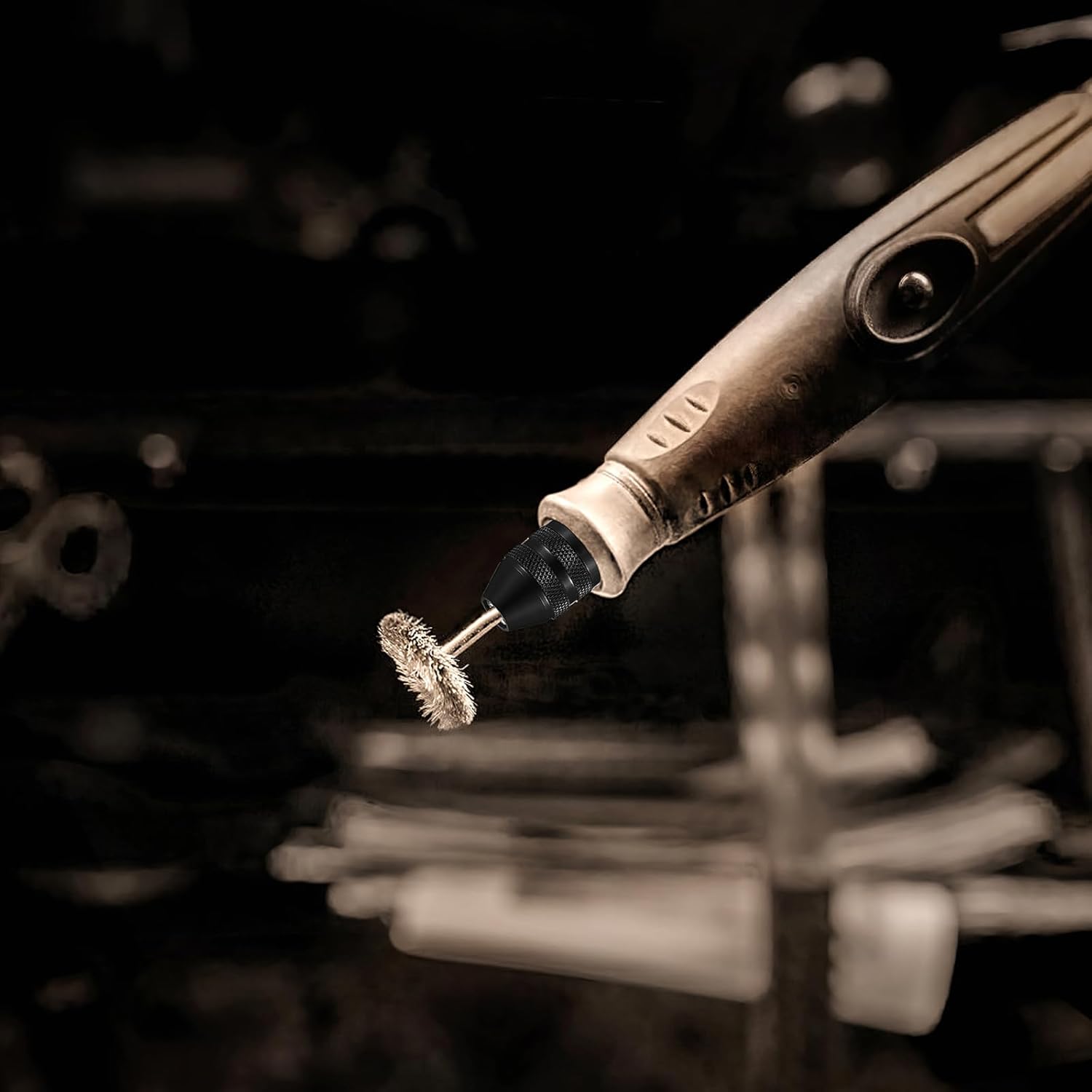 Keyless Drill Chuck, Quick Chuck Adapter, Keyless Drill Chuck, 1/4 Inch Hex Shank Drill Adapter, Quick Change Chuck Adapter for Hammer Drill, 0.3-6.5 mm, 0.3-3.6 mm, Pack of 2