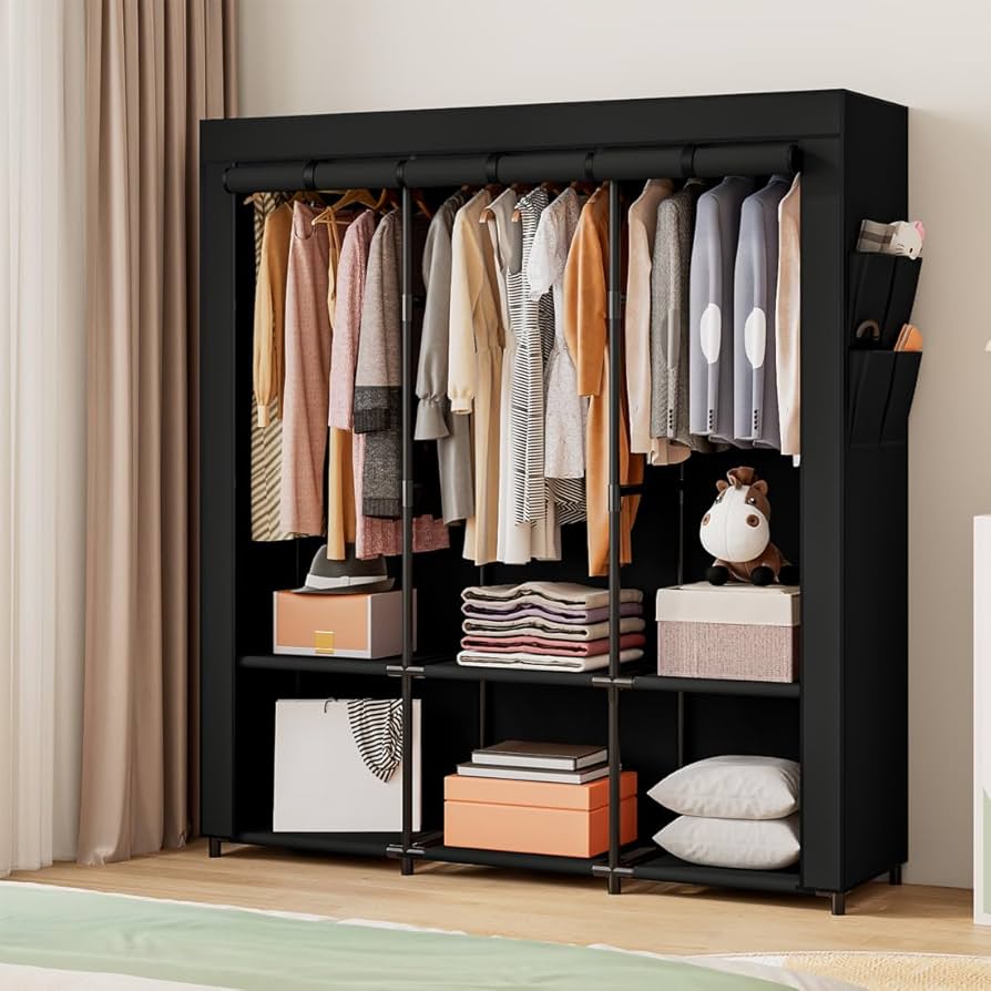 Amazon.com: SORCEDAS Portable Closet Wardrobe Storage Organizer