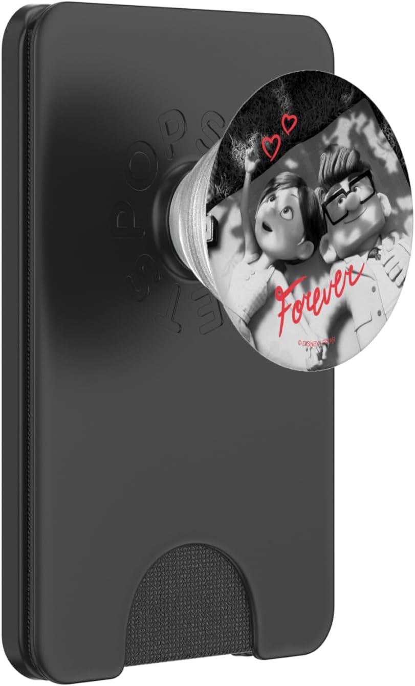 Disney Pixar UP Carl and Ellie Forever Heart PopSockets PopWallet for MagSafe