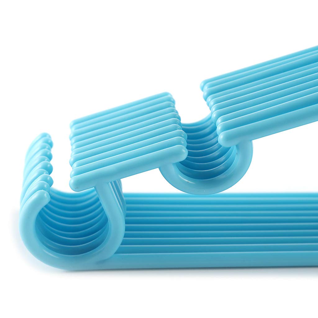 CHENZILIN 10 Pcs/Set Baby Clothes Hanger Size Baby Coats Hangers Space Saving Closet Hanger Nursery Room Decorations