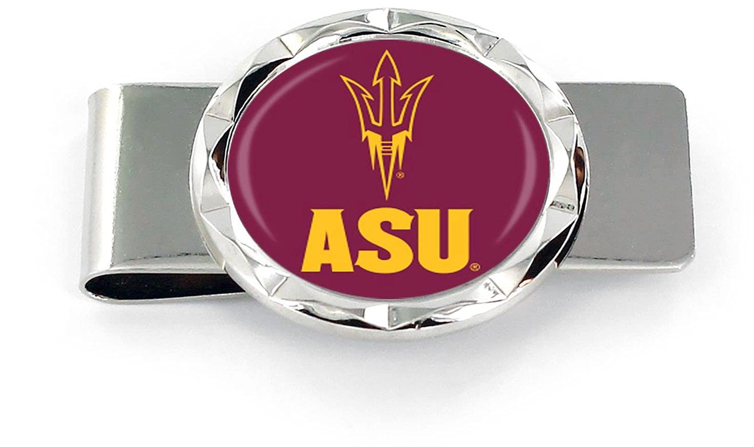 Pince à billets NCAA Arizona State avec finition gravée de taille diamant
