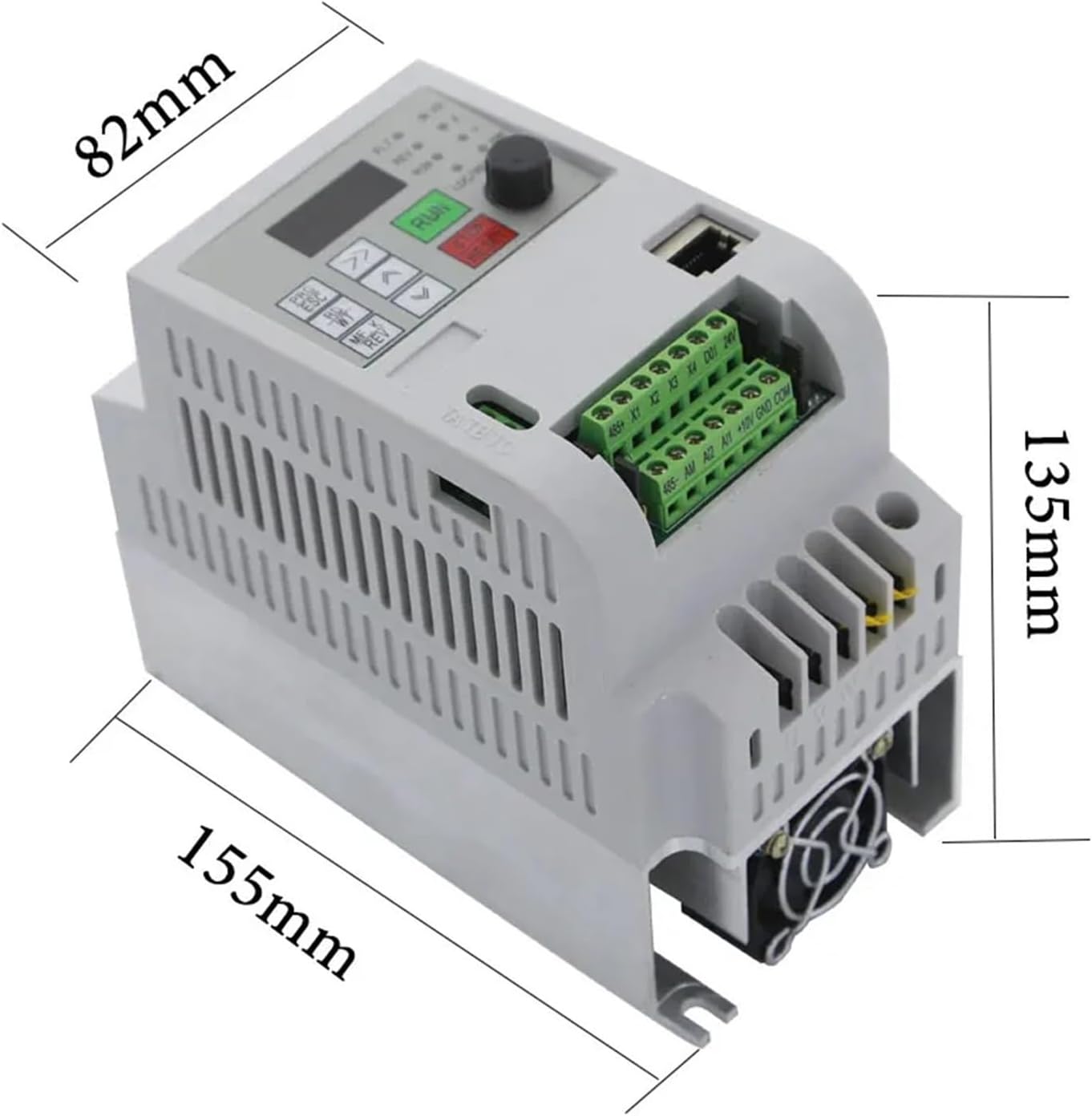220 3 Phase Mini VFD Variable Frequency Converter(0.75kw(2HP) 220v)
