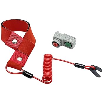 キーチェーン Amazon.com: M MATI Safety Tether Lanyard Kill Stop Switch