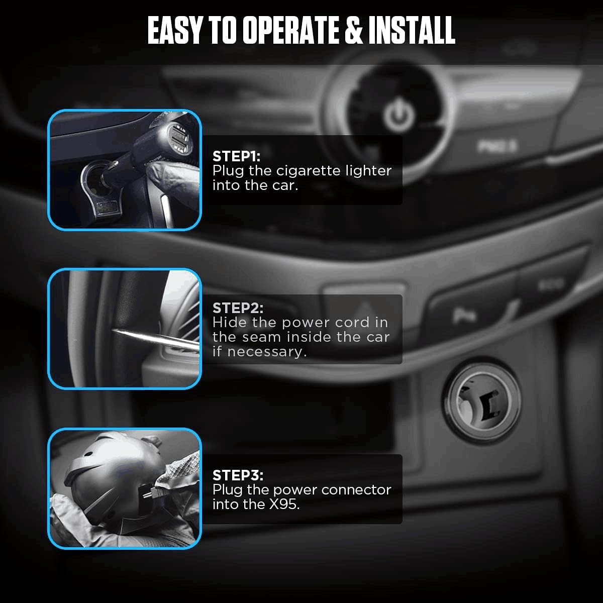 OURANTOOLS GPS Inclinometro per Auto Camper, LCD Digitale Misuratore di Pendenza Tachimetro per DC5-28V Fuoristrada Jeep
