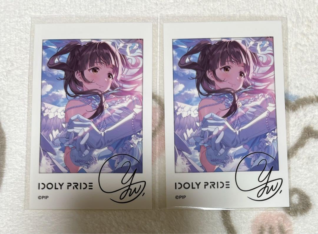 Amazon.co.jp: IDOLYPRIDE 鈴村優 チェキ風カード 2枚 : おもちゃ