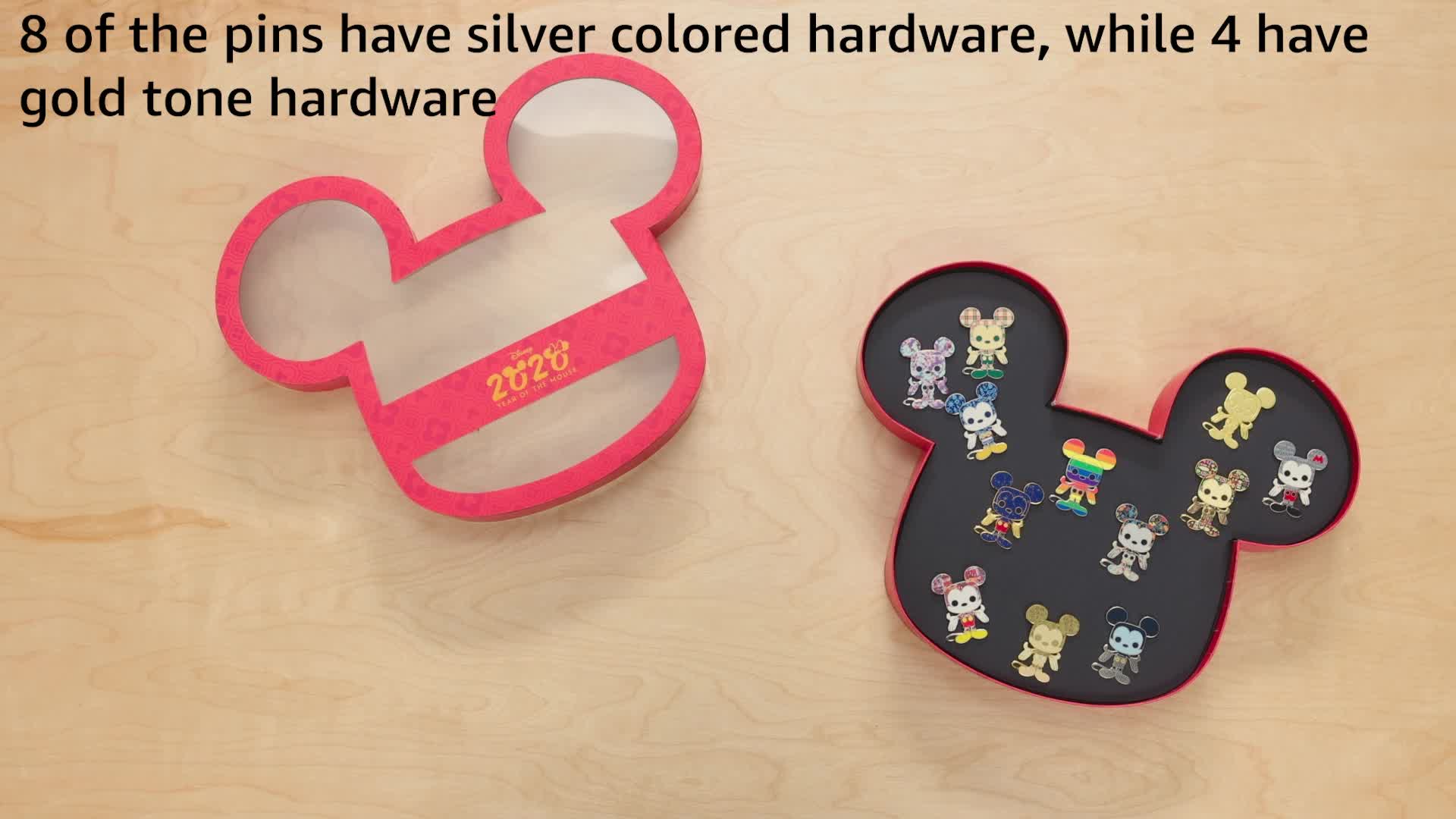 Amazon.com: Loungefly: Disney - Year of The Mouse, 12 Pin Limited