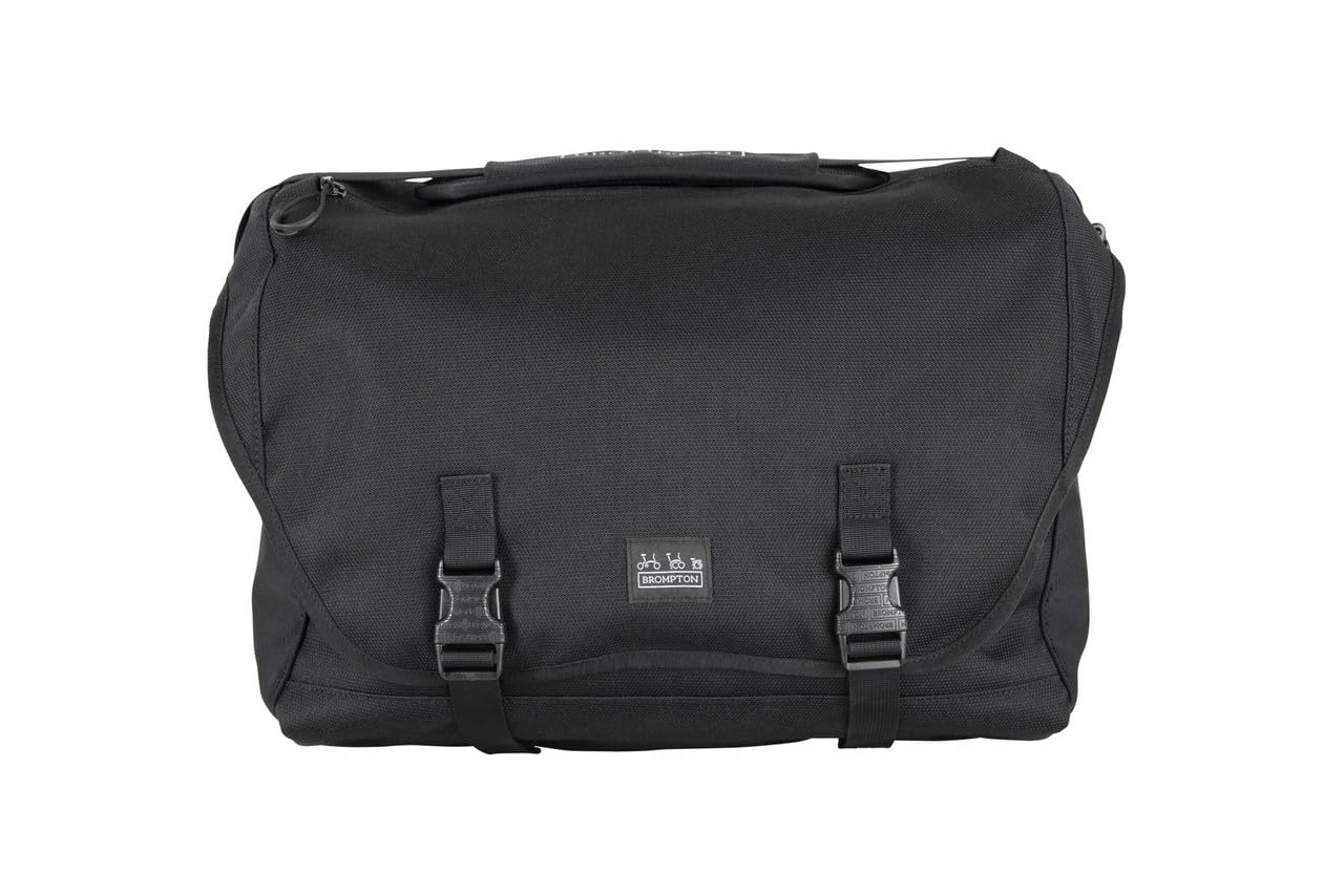 Brompton Metro Messenger Handlebar Bag 23L Black