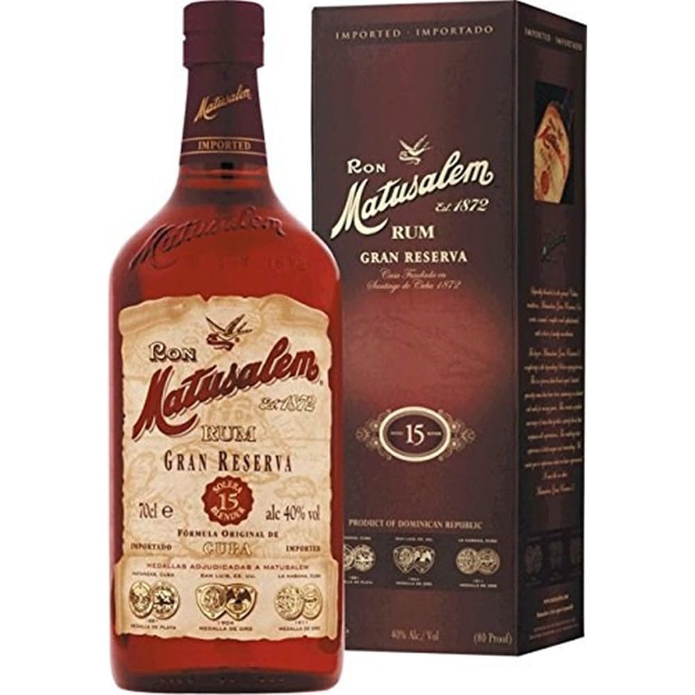 Gran Reserva 15 años - Rum Matusalem 40 ° - Bouteille (75 cl)