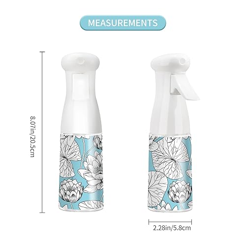 Miniatura 5 de Botella de spray para el cabello, espray vacío continuo para peinado, limpieza, plantas, nebulización y cuidado de la piel