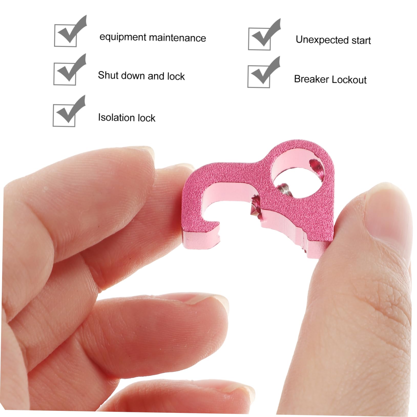 Luxshiny Electrical Locking Device Circuit with Buckle Design Safety for Industrial Automotive Chemical Applications