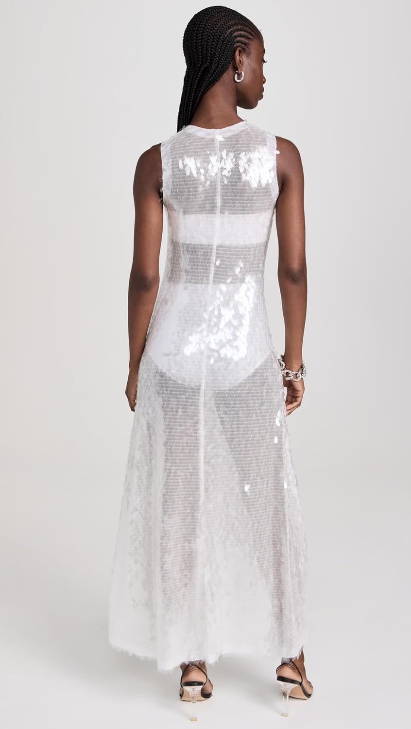 Norma Kamali Women's Sleeveless Long Swing Dress - Image 3