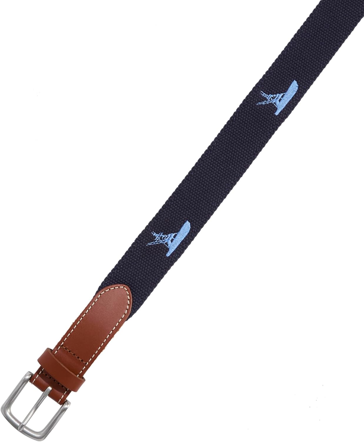 vineyard vines mens Sportfisher Embroidered Canvas Club Belt - Image 2
