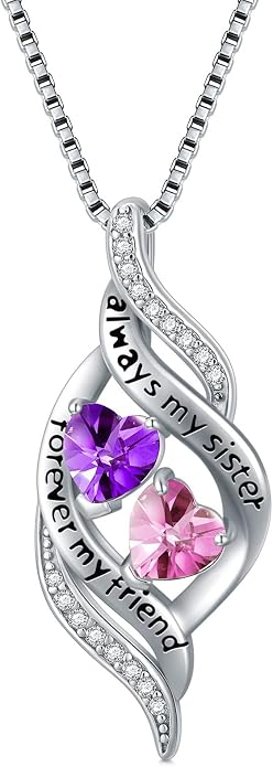 Sister Birthday Gifts Necklace
