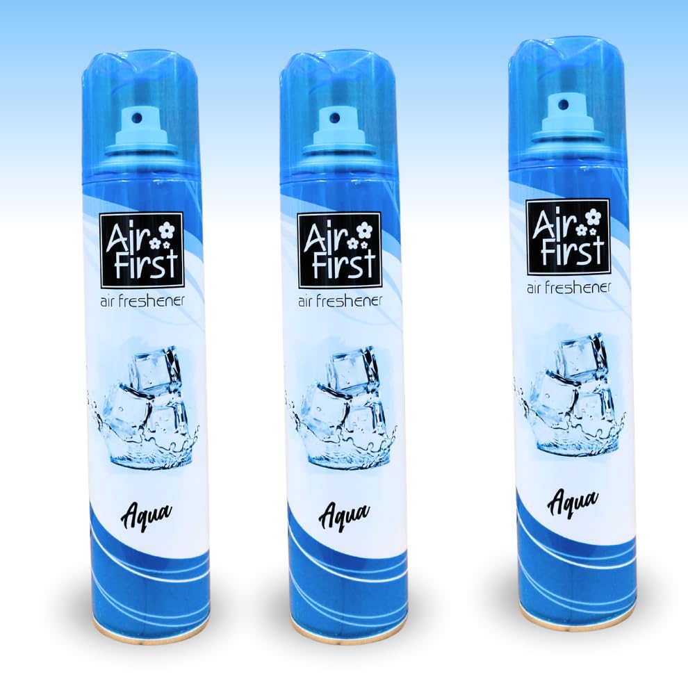 Image of Room Spray Air Freshener Combo Pack of 3 (300ml + 300ml + 300ml) (Aqua)