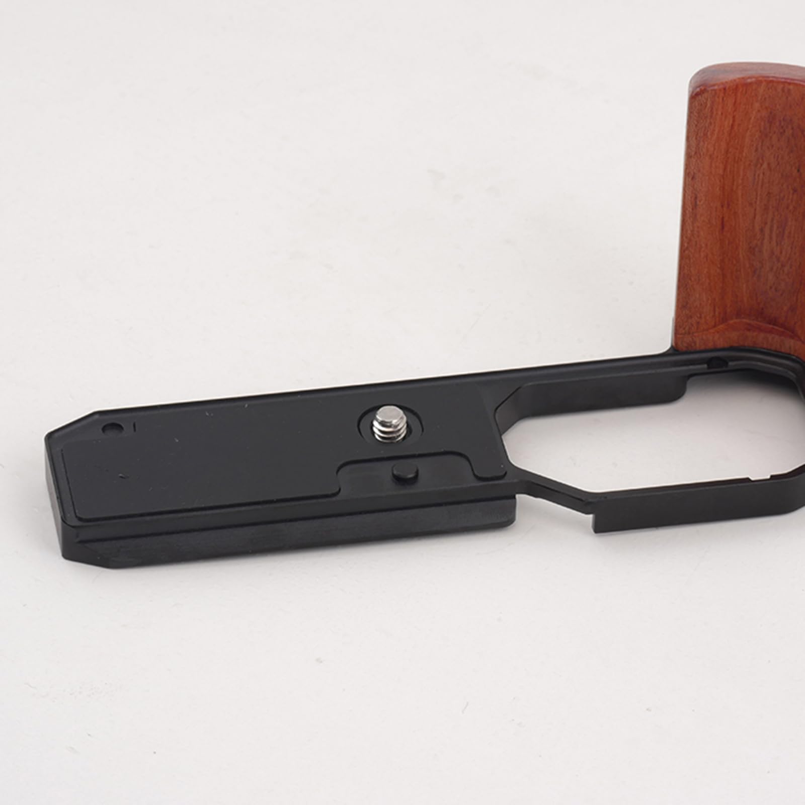 Z f drewniany uchwyt uchwyt L uchwyt do lustrzanki Nikon ZF, wbudowana płyta szybkiego zwalniania do Arca, płyta podstawy uchwytu w kształcie litery L z 1/4-calowy-20 gwintowanymi otworami
