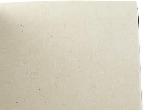 Miniatura 4 de Nepali Companion - Cuaderno de 8.5 x 11 pulgadas con papel hecho a mano y tapa blanda teñida con vegetales, cuaderno de composición vintage para