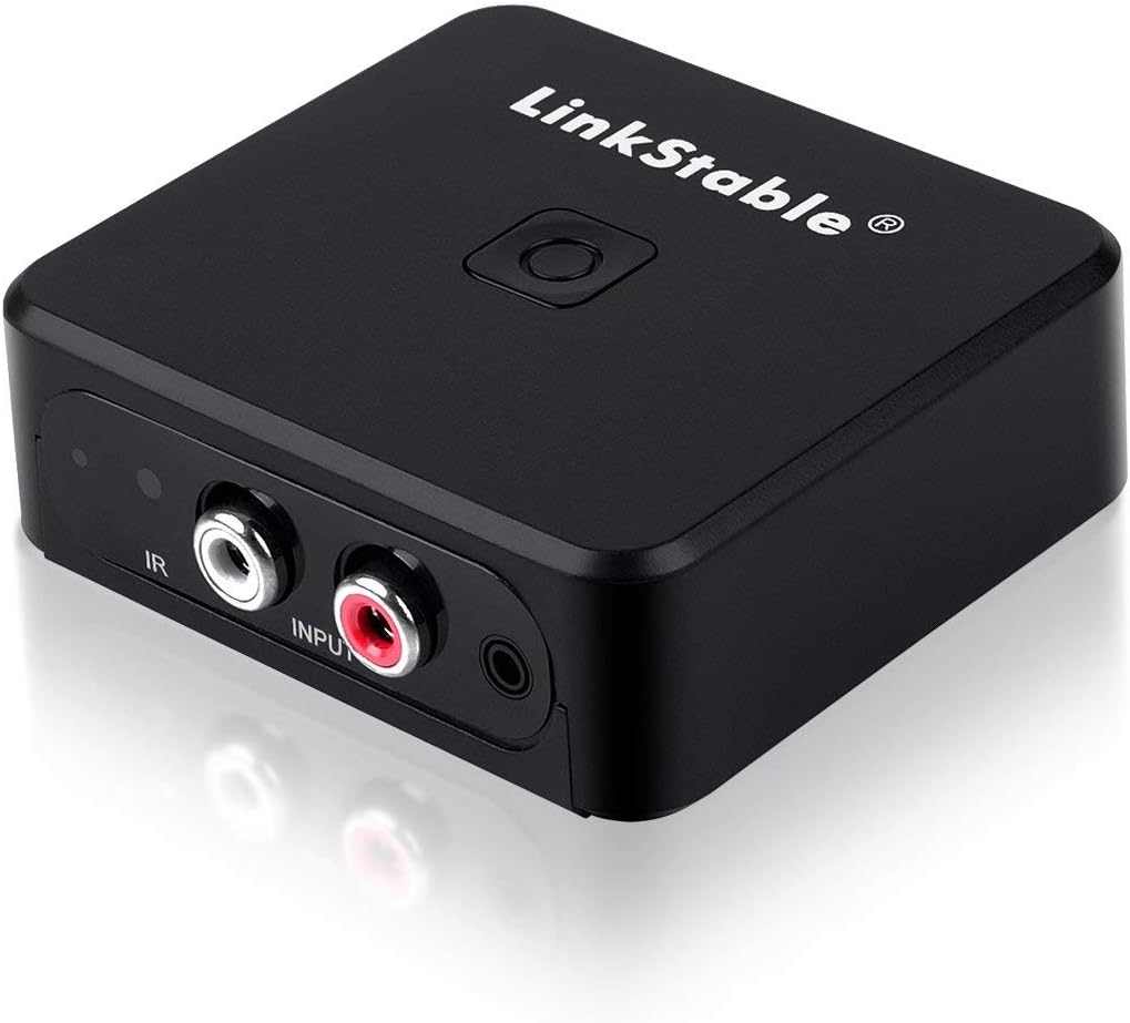 LinkStable Audio Capture Card, Cassette MP3 CD Recorder - 3.5MM RCA Audio Grabber - Digitize Audio from FM Radio, Cassette, Vinyl Turntable to MP3/ USB Drive Disk/SD Card (No need PC)