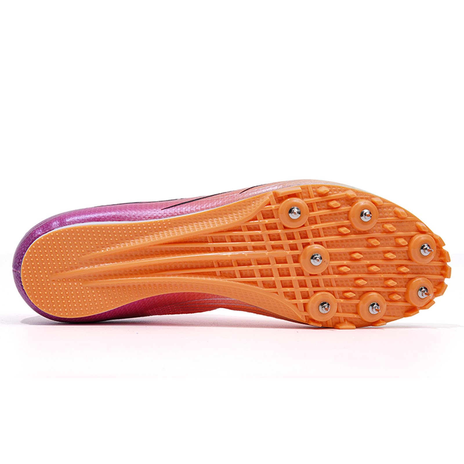 BLBK Spikes - Zapatillas de Atletismo para Hombre de Media Distancia, 7 uñas, Unisex, con Tacos y Sprint