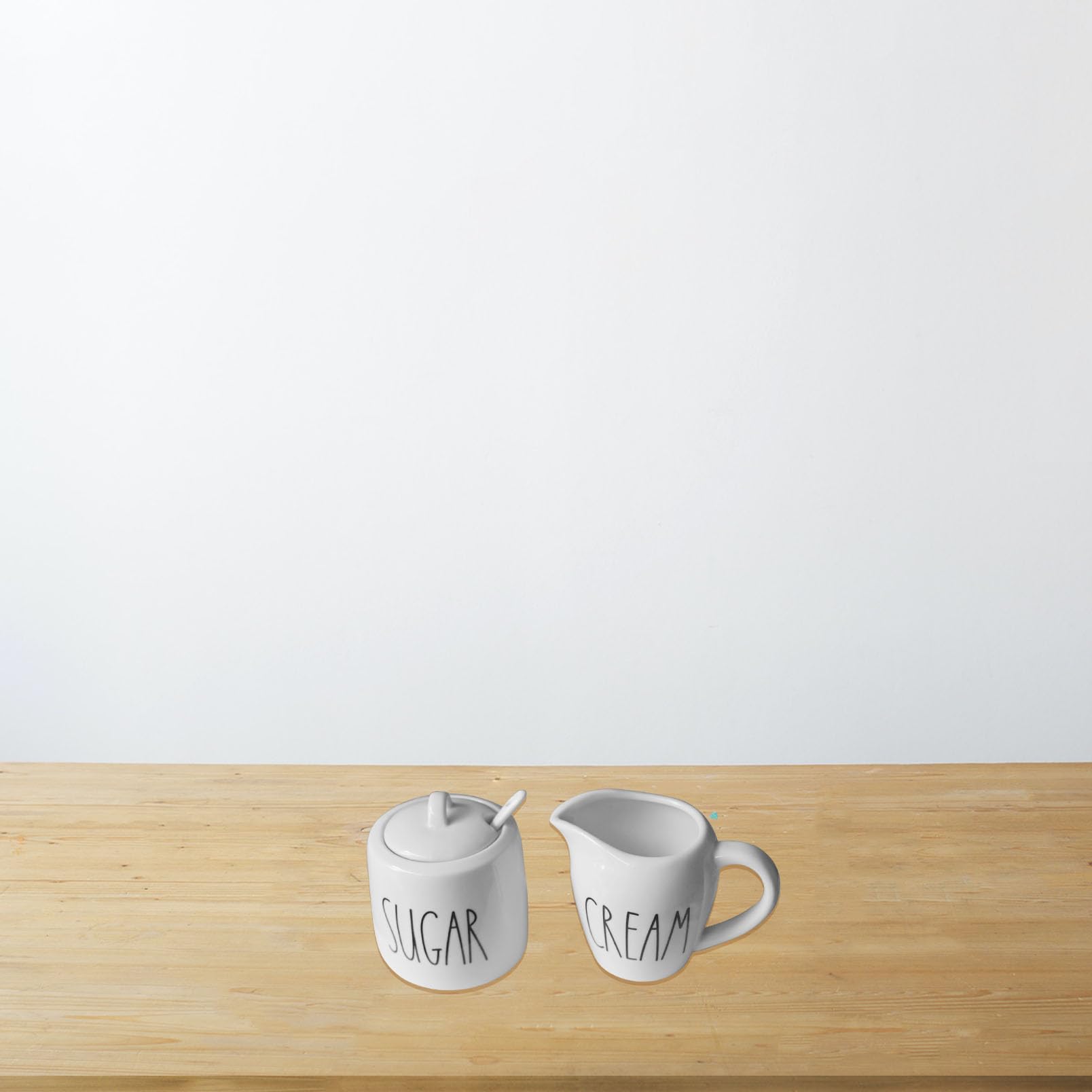 Ceramic Sugar And Creamer Set, Cream Pitcher Sugar Bowl