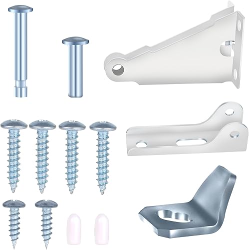 Kit de cierrapuertas con mosquitera, piezas de repuesto de acero de calidad compatibles con Wright Products, piezas de cierrapuertas con soportes,