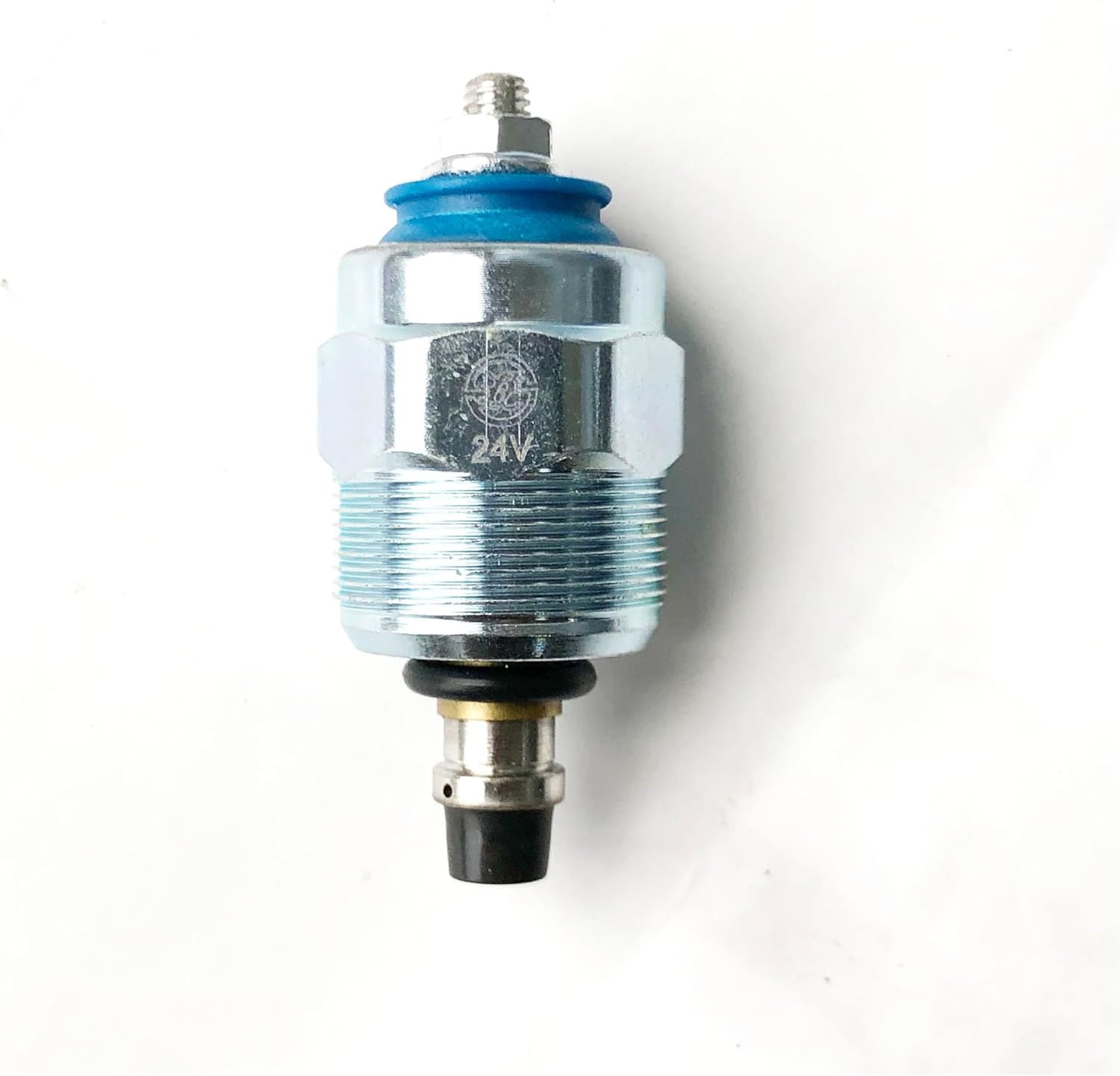 Fuel Cut-Off Solenoid Valve extinguishing Solenoid Valve for Isuzu 4JB1 VE Fuel Injection Pump - (Color: 24V)