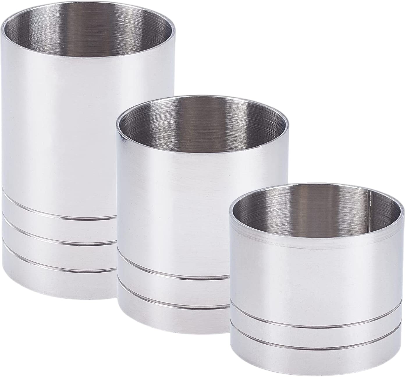 Jigger Spirit Measure,2 Stuks Roestvrij Staal Jigger Bar Meten 25/50ML Dubbele Meten Vloeibare Jigger Maatbeker Voor Party Bar Cocktail Shot Drink Shaker Wijn
