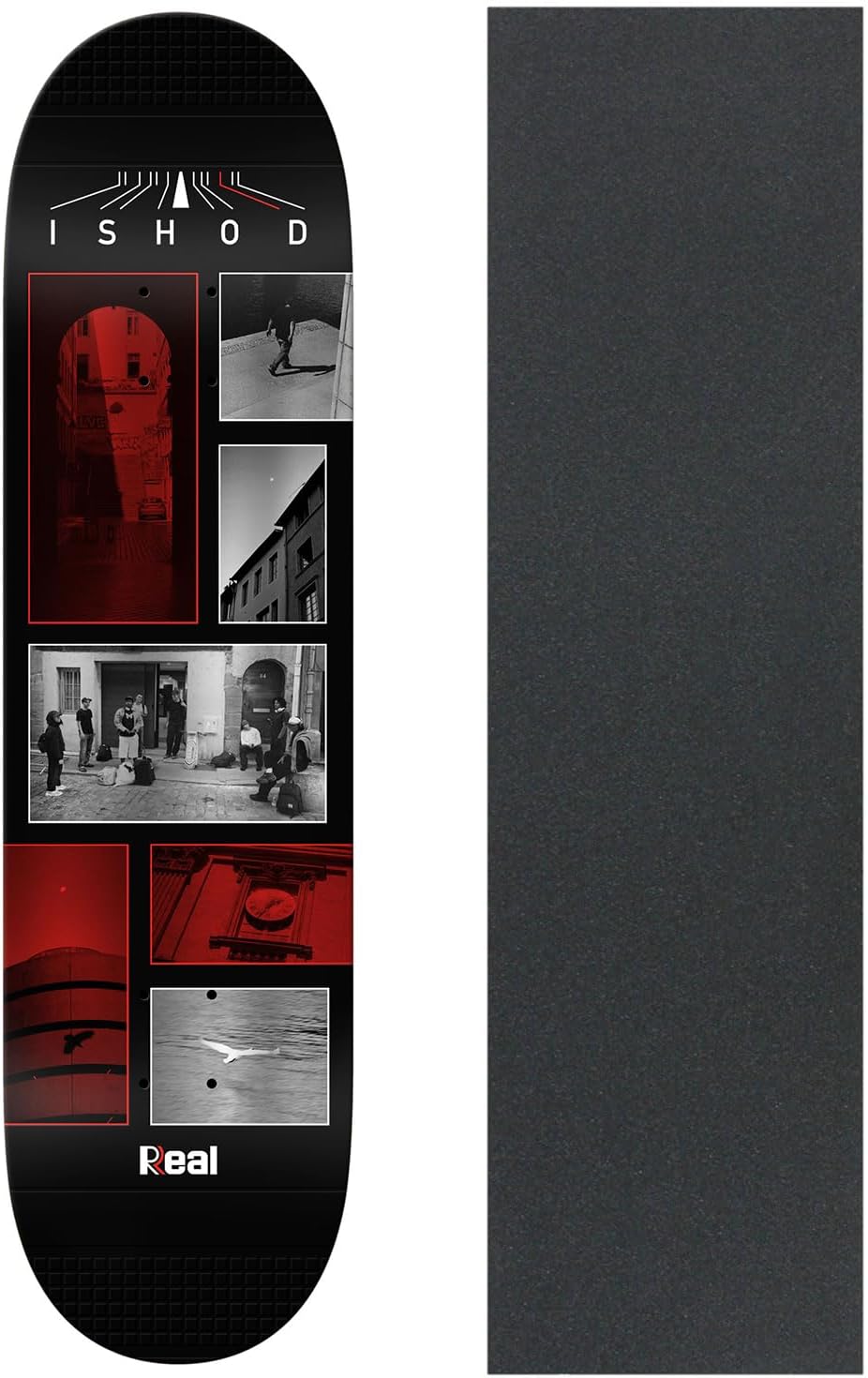 Real Skateboard Deck Ishod Photos Twin Tail Slick 8.3" x 31.9" with Grip