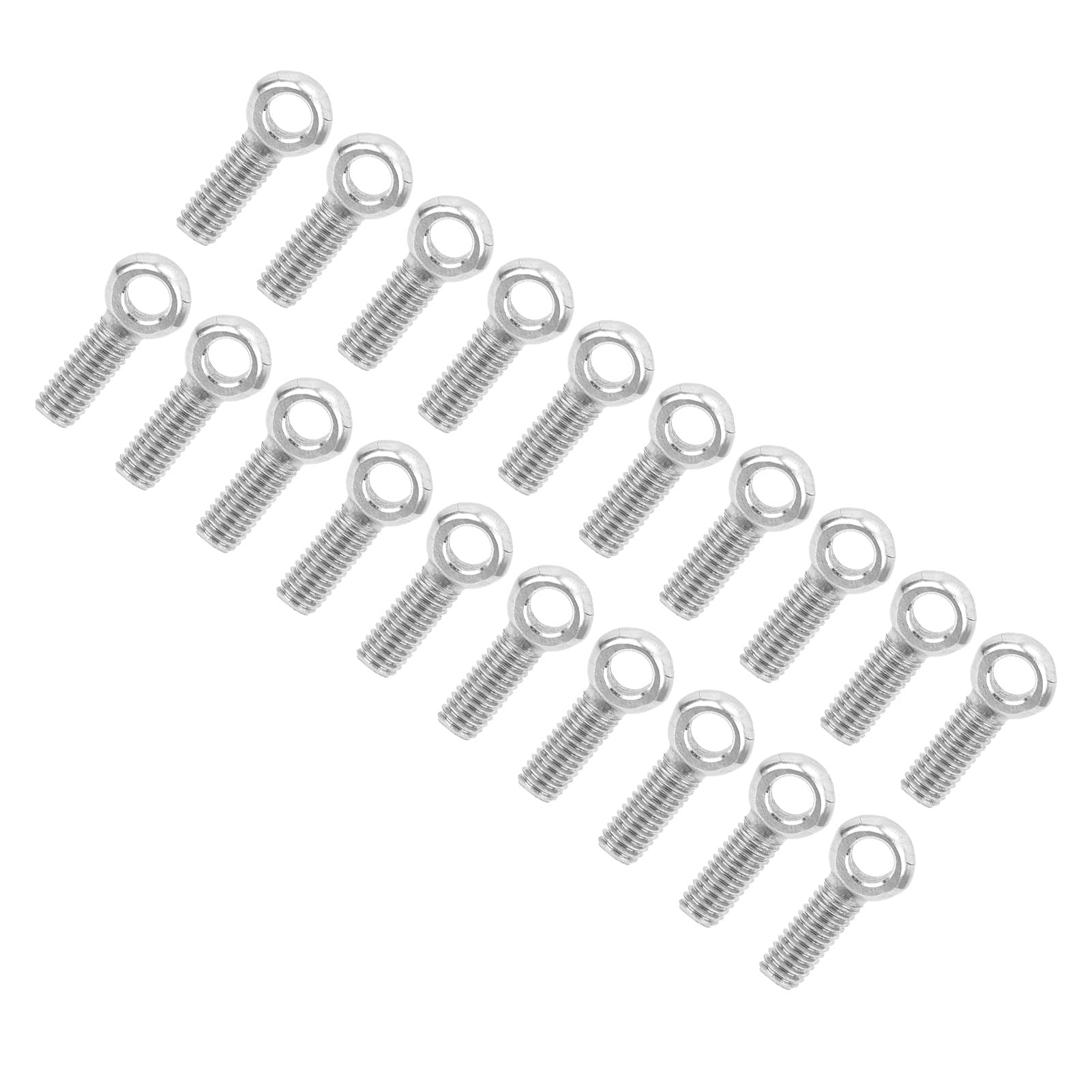 Buy 20Pcs Lifting Eye Bolt 304 Stainless Steel Anti‑Corrosion Closed