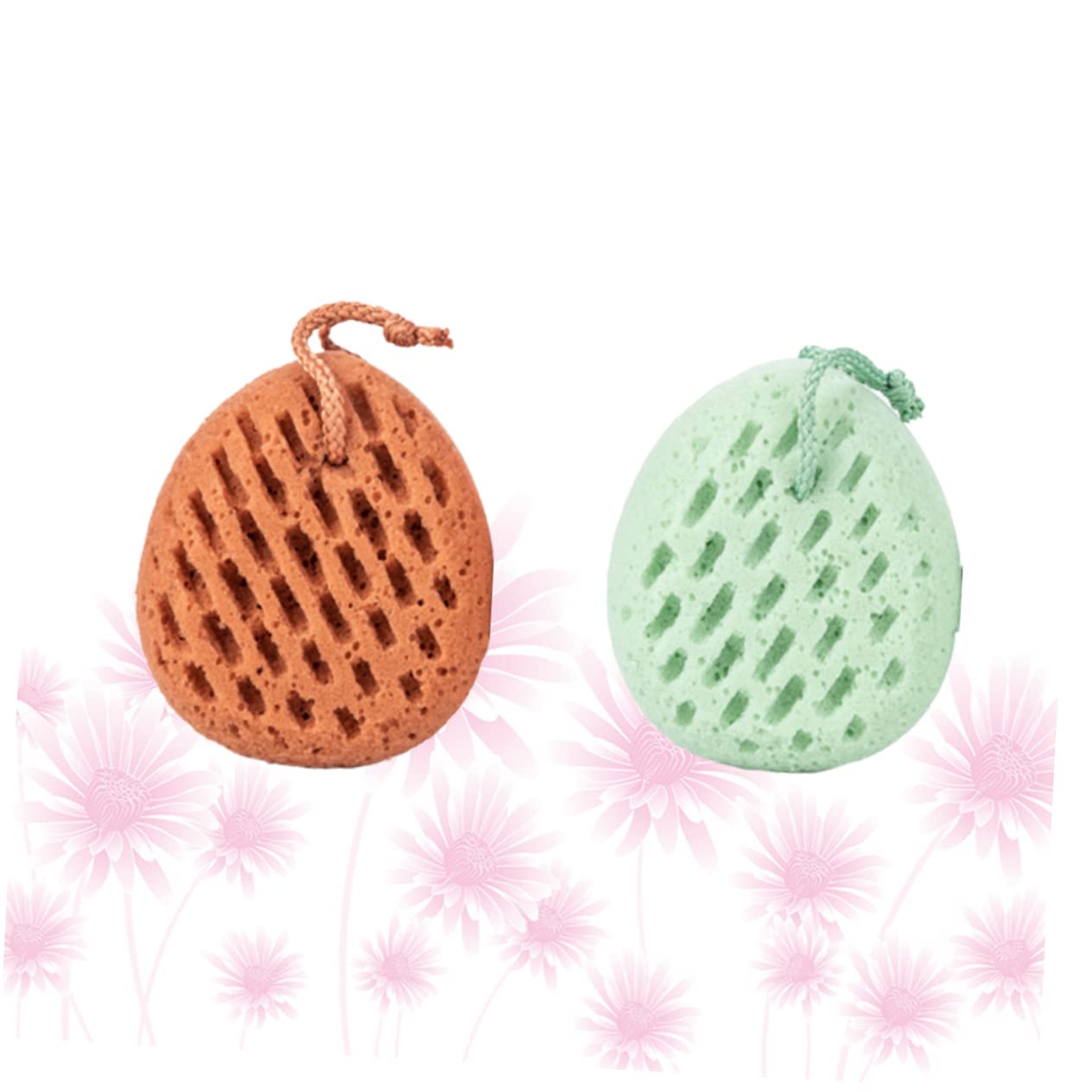 Angoily 6pezzi Scrubber Per Schiena Esfoliante Spugna Strumento Per Per Liscia Random Per Uso Domestico e Viaggi