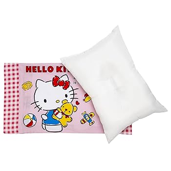 キティちゃんまくら ハローキティ だきまくら 約42×22cm キティ 側地：パイル 綿100
