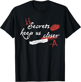Secrets Keep Us Closer Collage TV Show T-Shirt
