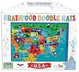 Brainfood Doodle Mats: U.S.A.