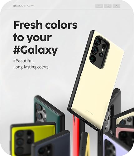 Miniatura 672 de GOOSPERY Parachoques magnético para puerta compatible con Galaxy S23, tarjetero tipo cartera, cierre automático, protección de doble capa resistente