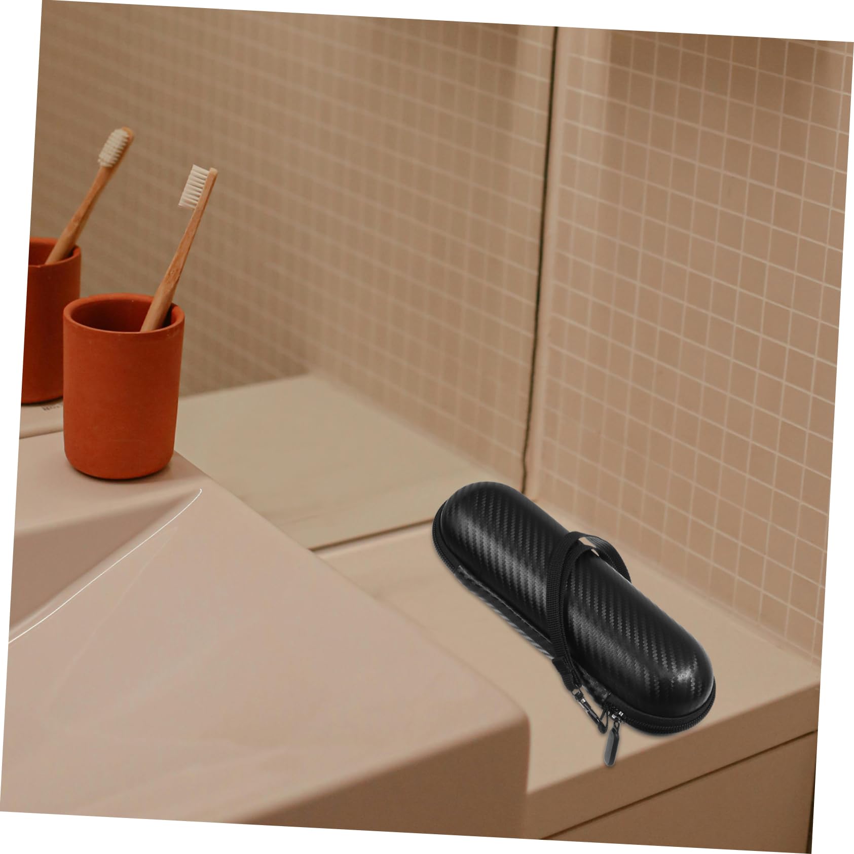Beaupretty 5piezas Estuche De para Cepillo De Dientes Eléctrico Bolsa De Almacenamiento Prueba De Capacidad Suficiente para Cepillos De Dientes Diseño Práctico y De Sintético