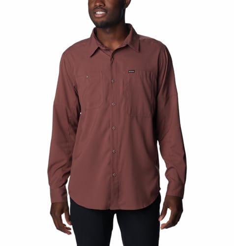 Image of Columbia Men Omni-Shade Silver Ridge Utility Lite Hiking and Trekking Short Sleeve Shirt