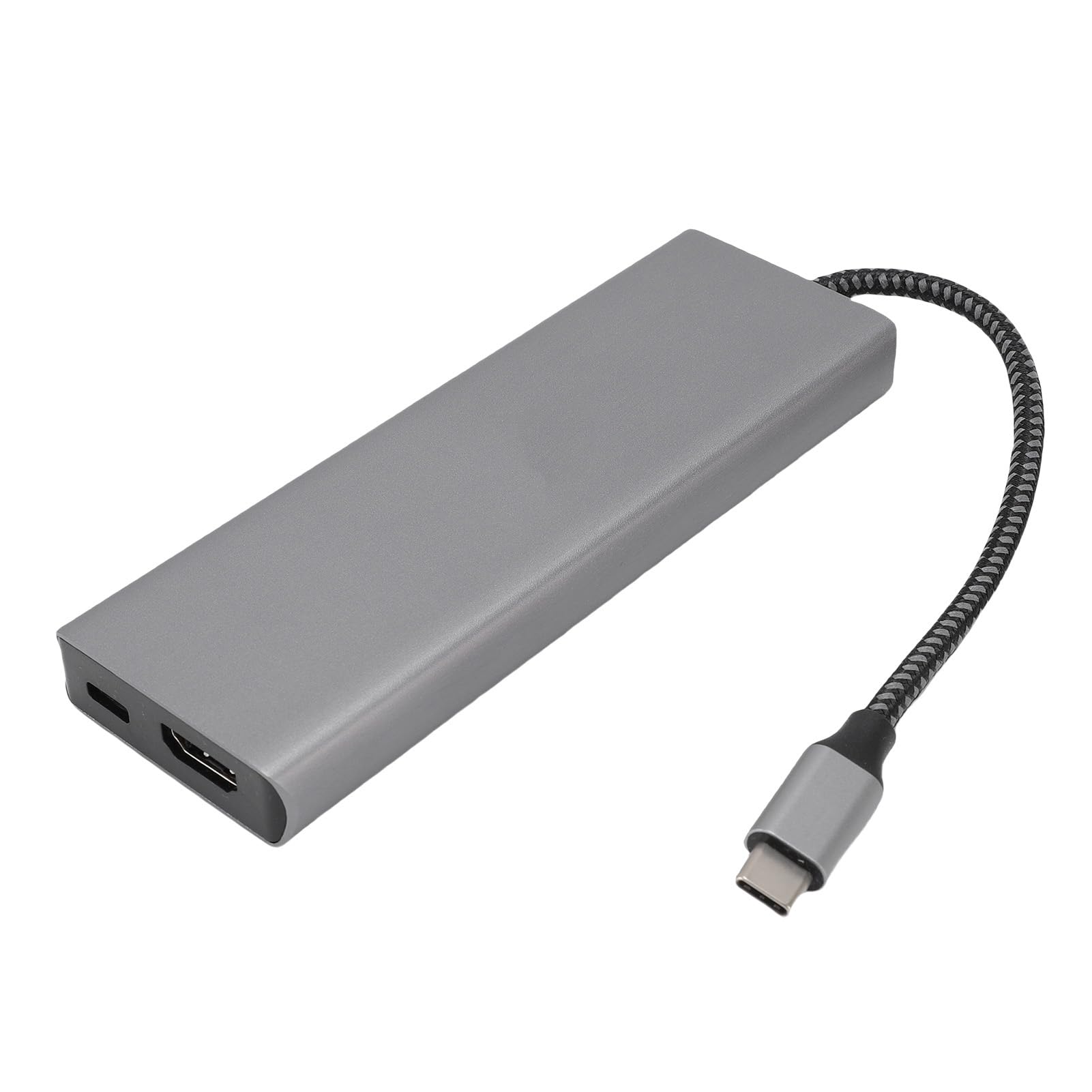 Aramox Hub TIPO C Hub USB C in Lega di Alluminio 8 in 1 con Uscita Video 4K Multifunzione per Laptop per Viaggi in Ufficio a Casa per Display da Studio Display Professionale